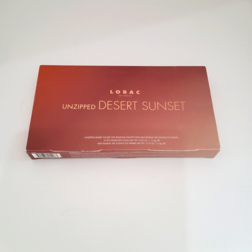 Lorac Unzipped Desert Sunset Eyeshadow Palette PLUS Eye Primer